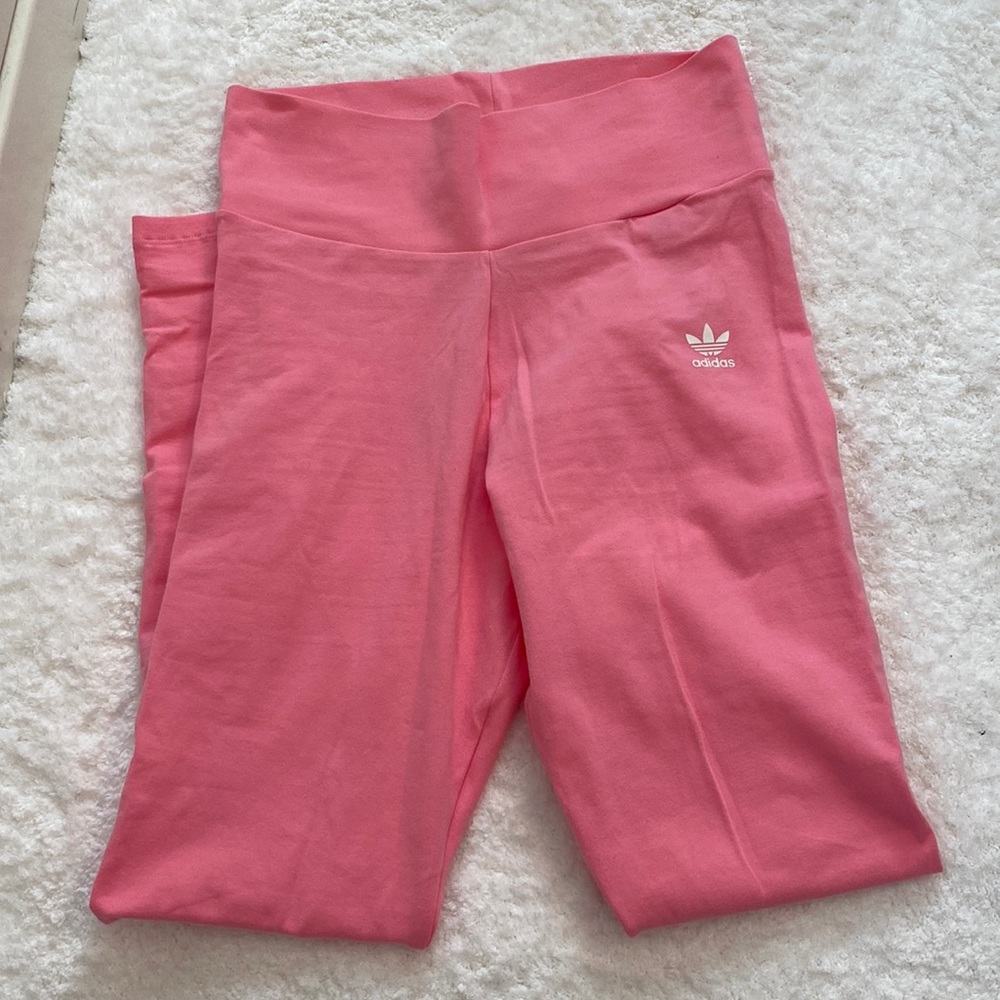 Pink Adidas Leggings